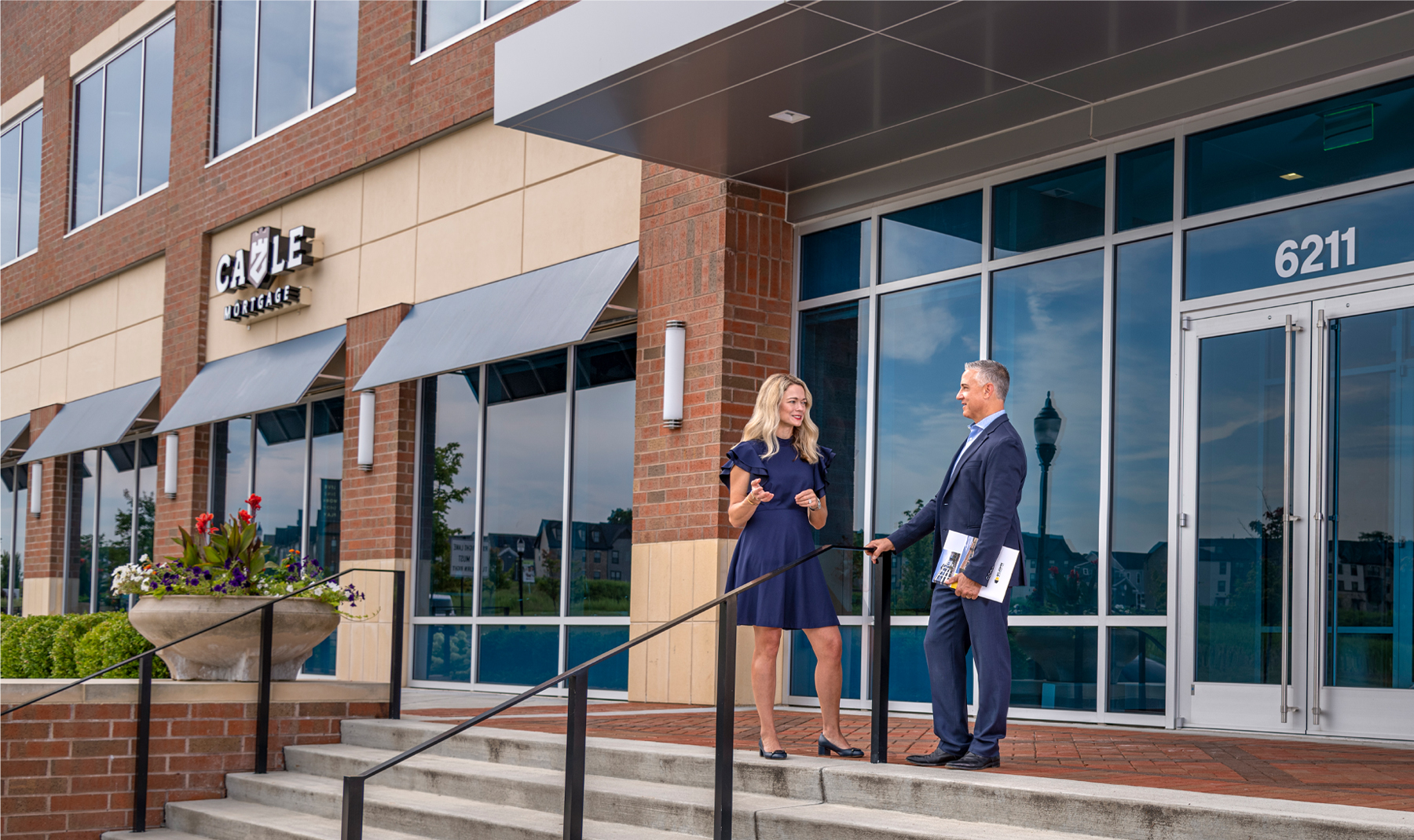 Multi-story office at Greenleigh